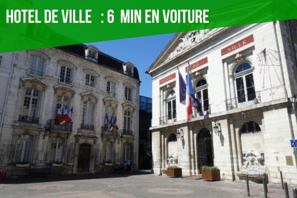 Le Coquet - Balcon - Proche Gare - Parking Apartment Bourg-en-Bresse Ngoại thất bức ảnh