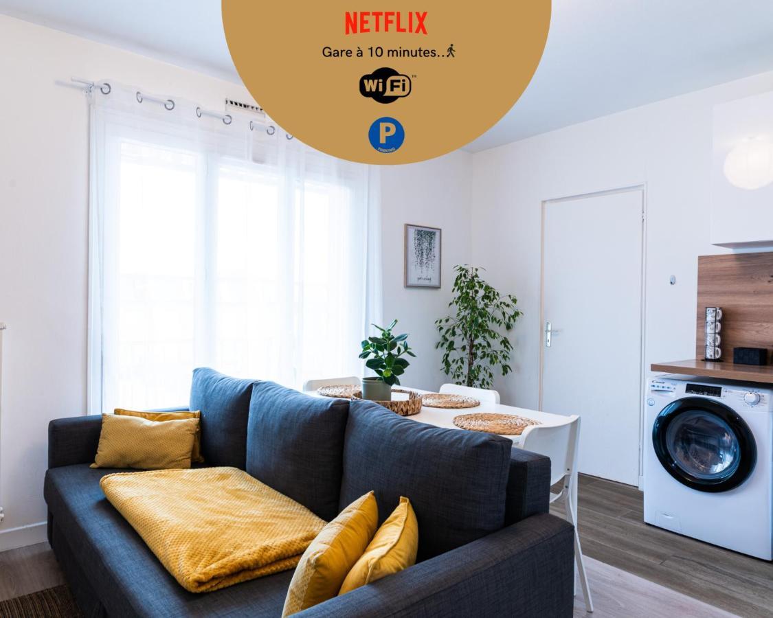 Le Coquet - Balcon - Proche Gare - Parking Apartment Bourg-en-Bresse Ngoại thất bức ảnh
