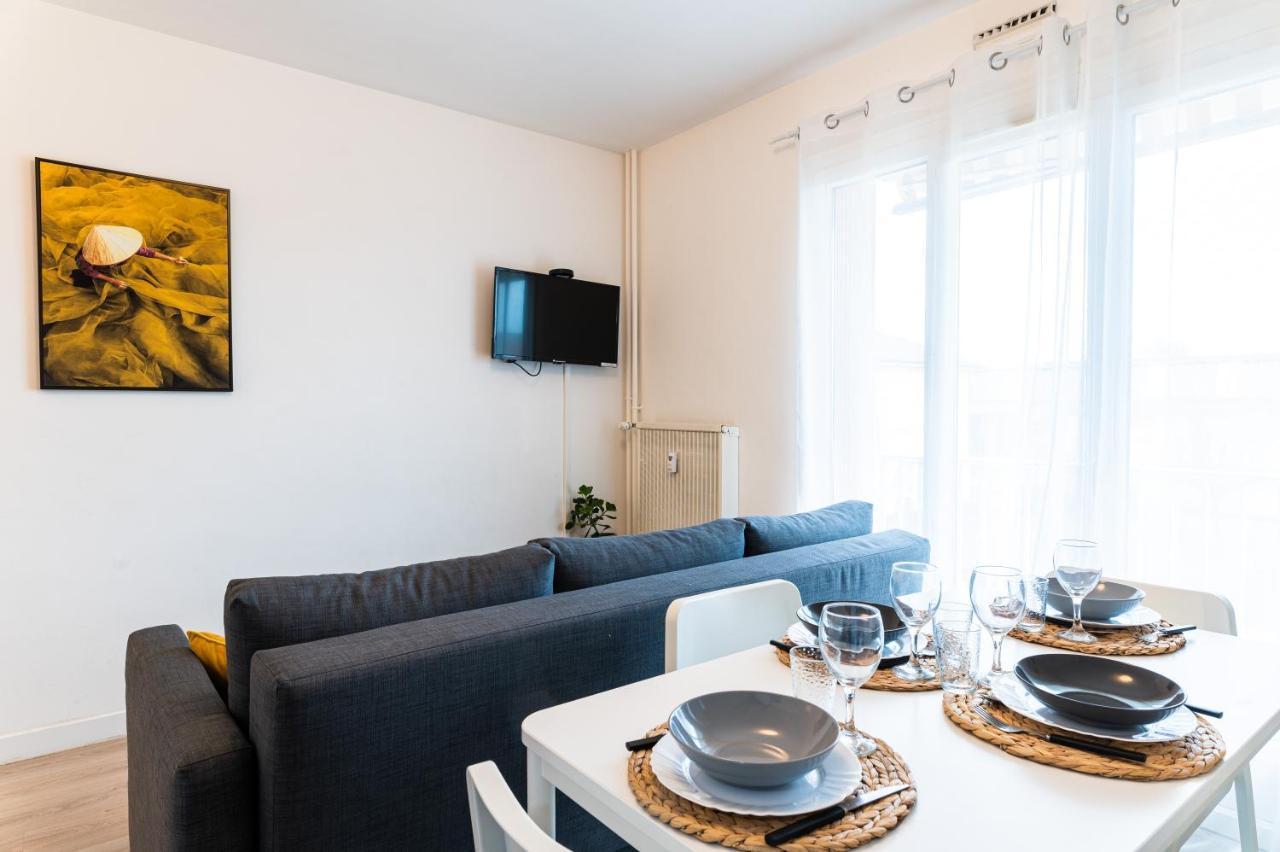 Le Coquet - Balcon - Proche Gare - Parking Apartment Bourg-en-Bresse Ngoại thất bức ảnh
