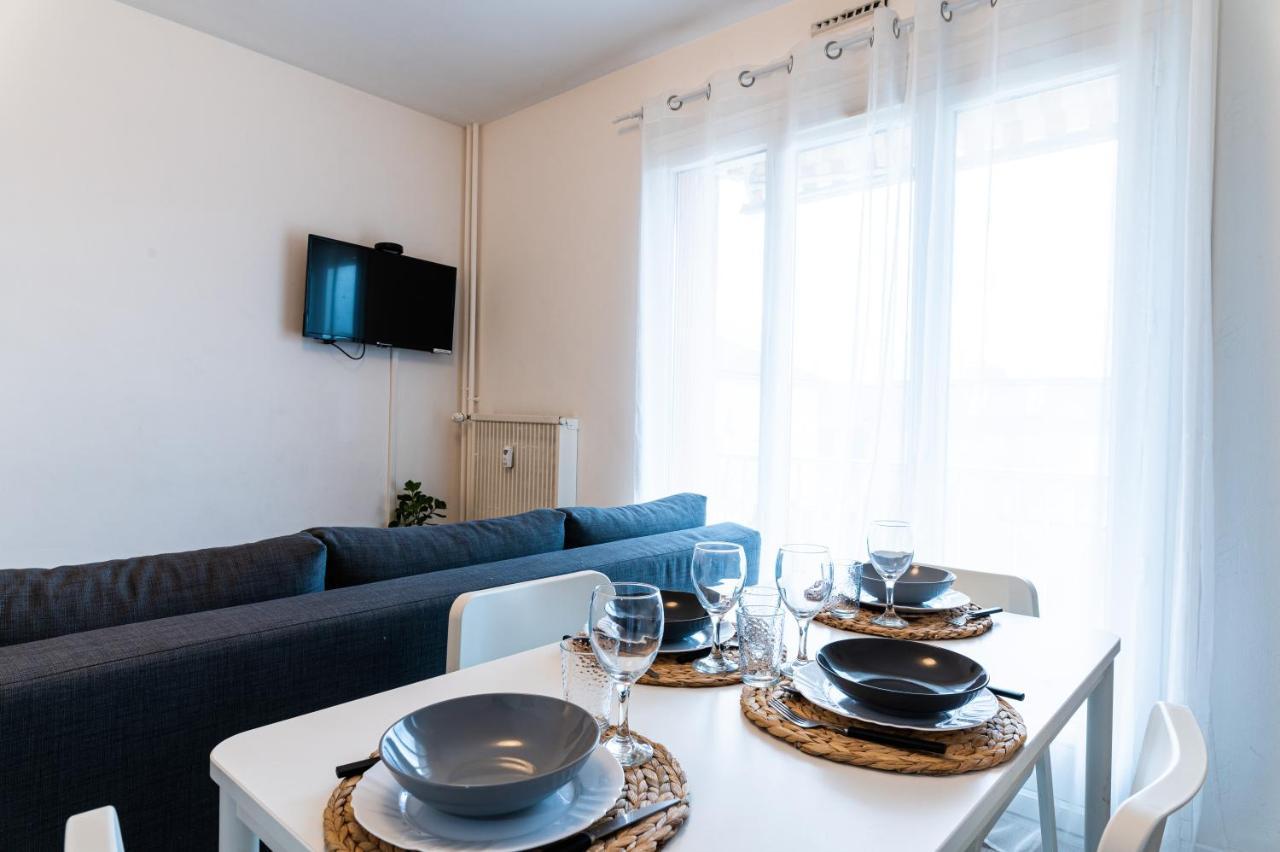 Le Coquet - Balcon - Proche Gare - Parking Apartment Bourg-en-Bresse Ngoại thất bức ảnh
